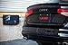 US85 Audi Sport 3D Ring Luggage Lid Adhesive Logo Emblem Badge Sticker Decoration Accessories (Gloss Black)