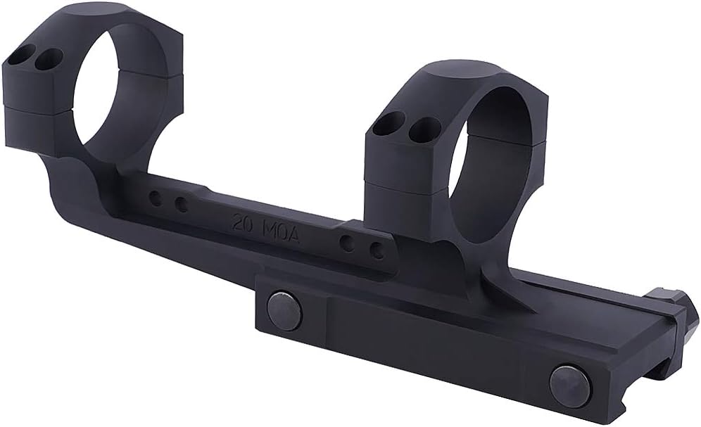 JDAMALEYWO Cantilever Dual Ring 20 MOA Scope Mount 34mm