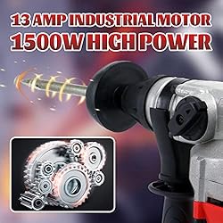 1-1/4 Inch SDS-Plus 13 Amp Heavy Duty Rotary Hammer
