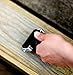 Anti Slip Safety Stair Treads: Adhesive Grip Tape Improves Traction on Steps, In Shower or Bathtub & Outdoor Areas - Clear Pre Cut Skid Resistant Strips - 24 x 4 Inch Stickers with Roller - Pack of 15
