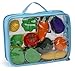Click n' Play 12 pc Kids Pretend Play Cutting Vegetable Toy Set, Food Playset with Cutting Board and Knife - Carrying Case for Safe Storage