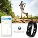 Diggro i5 plus Bluetooth Smart Bracelet Watch Wristband Sports Fitness Tracker Pedometer Step Counter Tracking Calorie Health Sleep Monitor for Android IOS, Black