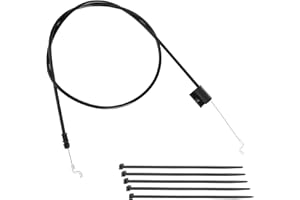AOLKKSI 176556 Engine Zone Control Cable for Craftsman Husqvarna Murray Troy-bilt 21'' 22 Lawn Mowers Throttle Controls Stop Cable Parts Replacement 532176556 162778