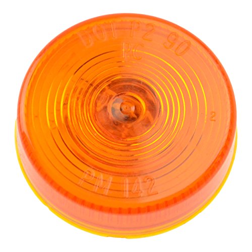 Peterson M142A Round Clearance Light - Amber