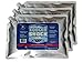 Cooler Shock 3X Lg. Zero&deg;F Cooler Freeze Packs 10"x14" - No More Ice Replaces Ice and is Reusable - Easy Fill - You Add Water and Save! - 12lbs Total primary