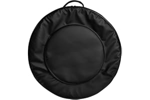 Wmqbjta Gong Bag, Percussion Instrument Bag, Carrying Case with Shoulder Strap, Oxford, Waterproof, Shock-absorbing, for Musi