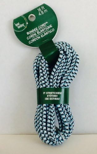 Bungee Cord ~ 16 Feet Stretchy Cord for Craft ~ Chinese Jumprope ~ Cat's Cradle String Game ~ Bracelets & More by Bead Landing