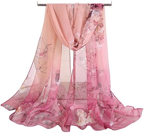 Kavitoz Fashion Women Long Soft Wrap scarf Ladies Shawl Chiffon Scarf Scarves Choice of Colours