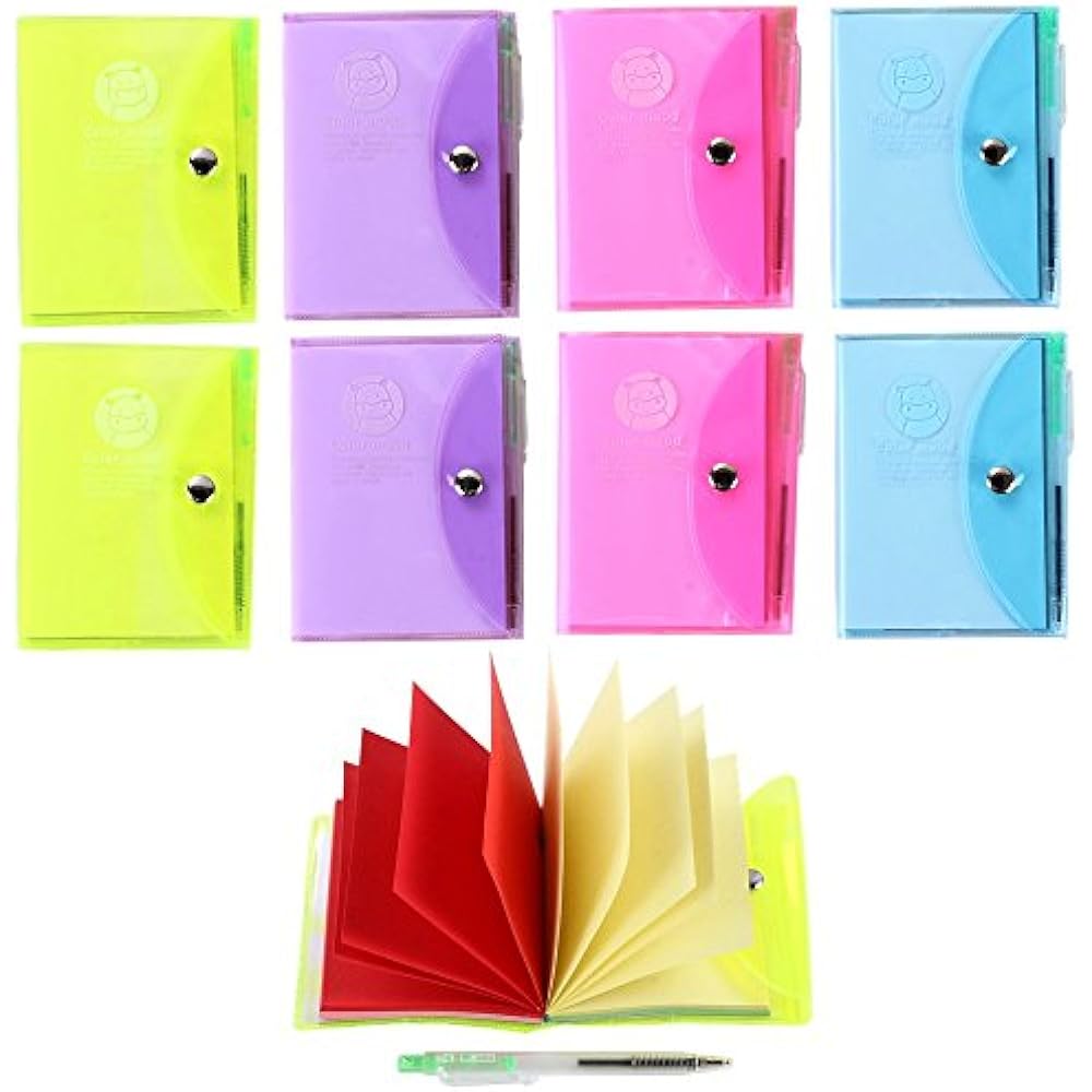 Small Memo Pad Non Stick Note Pads Blank Colorful Pages Notepad Mini
