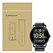 Lamshaw Magnetic Milanese Loop Stainless Steel Magnet Closure Lock Band for Fossil Q Wander Smartwatch Strap (Black-Wrist (6.5-9