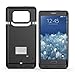 PowerBear Samsung Galaxy Note Edge Battery Case [4000mAh] High Capacity External Battery Charger for Note Edge (Up to 130% Extra Battery) - BLACK [24 Month Warranty & Screen Protector Included]