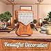 ZAIDENBERG Kalimba 17 Keys Thumb Piano With Ergonomic Design and Exclusive Magnetic Stand, Authentic African Mbira Made of Quality Solid Mahogany Wood, An Extraordinary Musical Instrument.