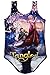 Timemory Girls Frozen & Baymax One Piece Stretching Swimwear Swimsuits