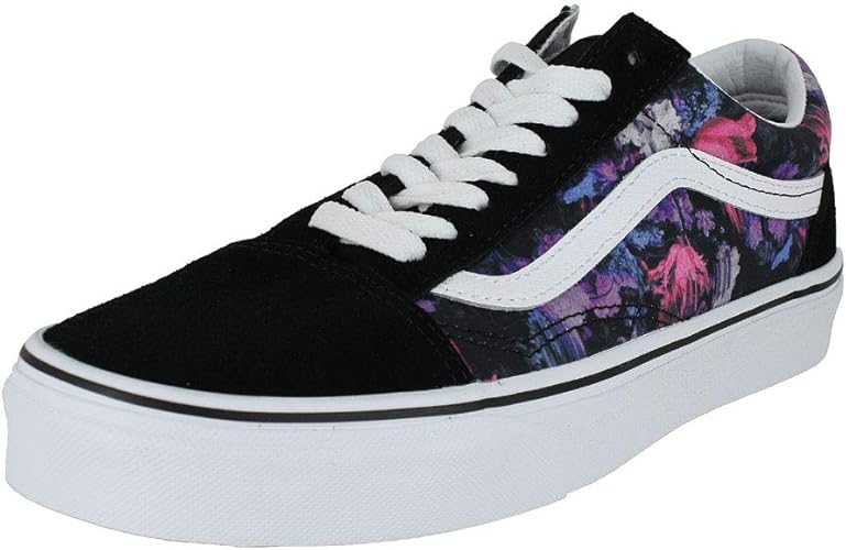 old skool warped floral