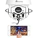 iSmartView IP WiFi Outdoor Camera, 1080P 2.0MP PTZ Weatherproof Security Camera, Clarity Colored Night Vision, Surveillance Wireless CCTV, Motion Alarm, 128G SD Card Loop Recording