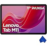 Lenovo M11 11" WUXGA Tablet - MediaTek Helio G88, 4GB RAM, 128GB eMMC, Android 13, Newest Model (with Micorfiber Cloth) - Lun