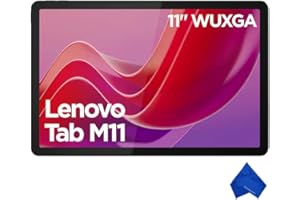 Lenovo M11 11" WUXGA Tablet - MediaTek Helio G88, 4GB RAM, 128GB eMMC, Android 13, Newest Model (with Micorfiber Cloth) - Lun