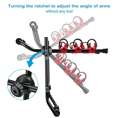 Horly Car Bicycle Rack Storage Quick Installation Stand SUV Vehicle Bike Cycling Carrier Car Racks Stand Trunk Mount Car Frame