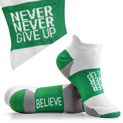 Inspirational-Athletic-Running-Socks-by-Gone-For-a-Run-Womens-Woven-Low-Cut-Inspirational-Slogans-Set-of-3-pairs