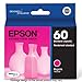 EPSON 60 DURABrite Ultra Ink Standard Capacity Magenta Cartridge (T060320) Works with Stylus C-68, C-88, C-88+, CX-3800, CX-3810, CX-4200, CX-4800, CX-5800F, CX-7800