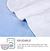 Brosive Waterproof Reusable Incontinence Bed Pads Washable Incontinence Underpads 8 Cups Absorbency,Mattress Protector for Adults, Kids and Pets(34”x 36” inch 2 Pack)