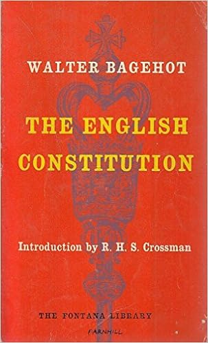 Book cover: The English Constitution