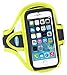 Tune Belt Armband for iPhone SE, 5, 5s, 5c & iPod Touch 6, 5 - Great for Running, Jogging & Sports for Men & Women – Ultra Reflective, Sweat-Resistant Design [Yellow]