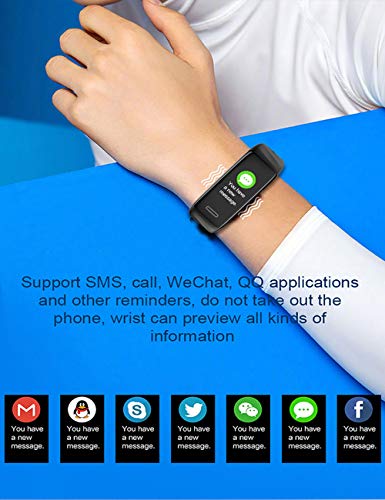 Fitness Tracker HR, Activity Tracker Watch with blood pressure monitor,Smart Fitness Band with Step Counter, Calorie Counter, Sleep Monitor, IP67 Water Resistant Smart Bracelet for Men and Women