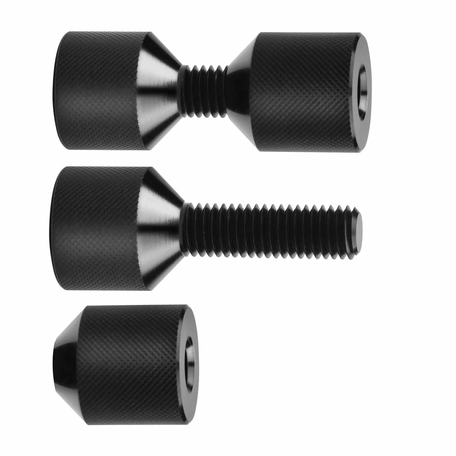 Flange 2 Hole Pin, Flange Pin 2 Pcs Aluminum Alloy Simple Structure 1 1/8in Diameter Precise Size Lightweight for 3/8 to 1.0in Bolt Holes