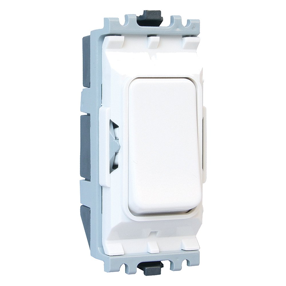 MK Electric Aspect 20 Amp Intermediate MK White Switch Module