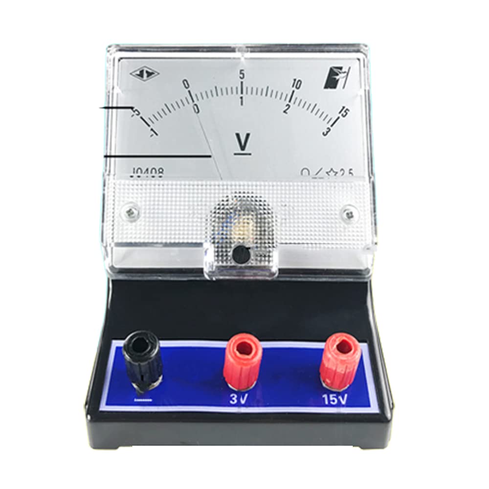 Analog Panel Volt Voltage Meter Voltmeter for Lab School