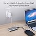 AUKEY USB C Hub [All in ONE] with Ethernet, 100W Power Delivery, 4K HDMI, VGA, SD/TF Card Reader, 2 USB 3.0 Ports for MacBook Pro 2017 iMac, Google Chromebook Pixelbook (Space Gray)