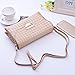 Voberry® Elegant Lady Women Long Purse Clutch Wallet Zip Bag Messenger Bag on clearance (Khaki)