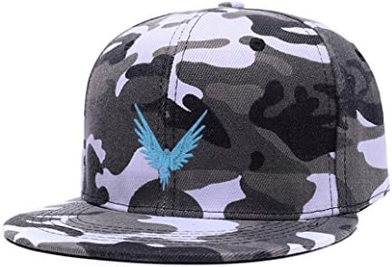 Flashers Logan Flying Bird Paul Blue Embroidery Adjustable Snapback Baseball Cap Hip Hop Hat Camouflage 2
