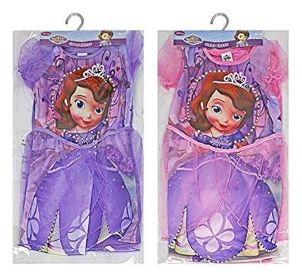 Disney Rosa Sofia Die Erste Mädchen TuTu Kleid Prinzessin Kostüm 5-6 Jahre
