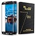 DigiBona Galaxy S7 Edge Tempered Glass 3D Full Coverage Screen Protector, Black