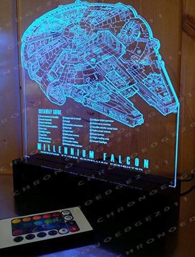 millenium falcon lamp