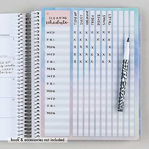 Snapin Checklist Dashboard, WetErase and DryErase, Portable