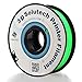 3D Solutech See Through Green 1.75mm PETG 3D Printer Filament 2.2 LBS (1.0KG) - PETG175GRN