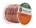 Mandala Crafts 22 Gauge Anodized Aluminum Craft Wire for Jewelry Making - 100 FT Colored Flexible Copper Tone Wire - Bendable for Bonsai Armature Crafting Sculpting