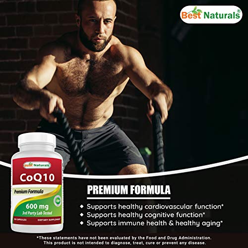 Best Naturals Acetyl L-Carnitine and Alpha Lipoic Acid 750 mg & CoQ10 600 mg