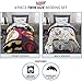 Franco Kids Bedding Comforter and Sheet Set, 4 Piece Twin Size, Justice League