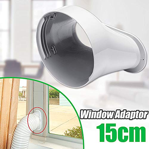 dezirZJjx Window Adapter/Window Kit Plate, 2Pcs Window Slide Kit Plate/6inch Window Adapter for Portable Air Conditioner 1#