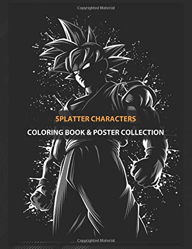 Coloring Book Poster Collection Splatter Characters Ready Fight Anime Manga Coloring Splatteraiz Coloring Splatteraiz Amazon Com Books