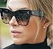Oversized Women Cateye Sunglasses,Thick Bold Frame Horn Retro Cat Eye Sunglasses