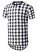 LILBETTER Mens Hip Hop Free Styles Swag Stage Side Zipper T Shirt