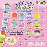 Puni Maru Octopus ice cream magnet squishy by random