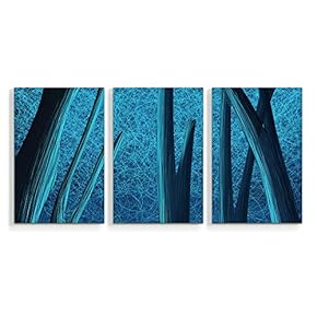 3 Panel Canvas Wall Art Quiet Dream Pictures Home Wall Decorations for Bedroom Living Room Paintings Canvas Prints Framed - 16"x24" x 3 Panels