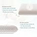Memory Foam Pillow Bed Pillow for Sleeping and Neck Support with Removable Pillow Cover, CertiPUR-US Certified, Standard Size