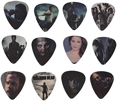 The Walking Dead Rare Medium Guitar Picks - Set of 12 Picks